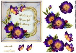 Birthday Floral Roses