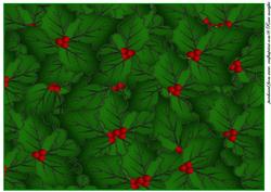 A4 Backing Paper Christmas