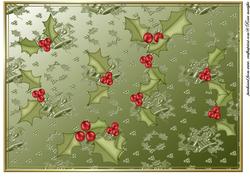 A 4 Background Paper Christmas