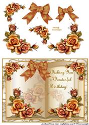 Wonderful Birthday Book of Roses