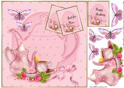 Tea Time in Pink