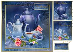 Tea Time in Bleu