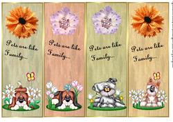 Pets Are Like Family Bookmarks