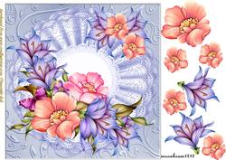 Floral Bleu Beauty