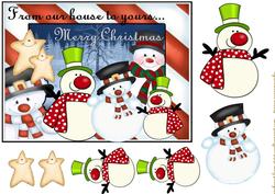 Snowman Family
