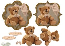Vintage Teddy Birthday