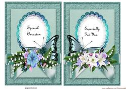 Floral Toppers Butterflies 2