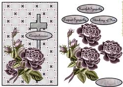 Heartfelt Sympathy Vintage Roses