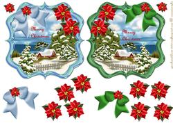 Two Toppers Christmas Snowscene