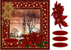 Christmas Going to Church Traditional 1