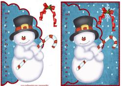 Envelop Snowman