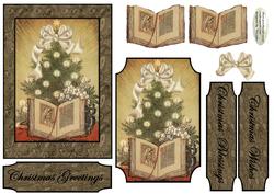 Christmas Vintage Bible