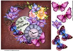 Floral Time 2 Happy Birthday