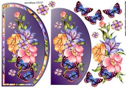 Floral Butterfly Beauty