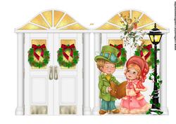 Shaped Card Christmas Carols