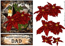Merry Christmas Dad Steampunk