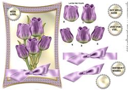 Tulips in Purple