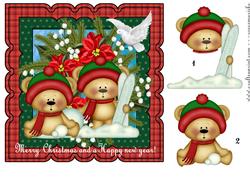 Christmas Scallop Teddies