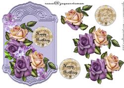 Panel Heritage Roses