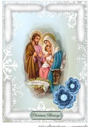 A4 Christmas Nativity