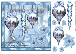 Bright Blue Baubles Beauty