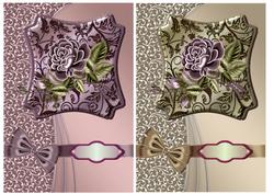 Vintage Roses Toppers