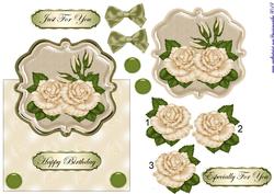 Over the Top Yvory Roses