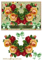 Wonderful Day Roses Envelop