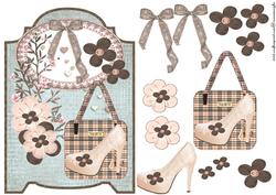 Screen Shaped Card Love to Shop