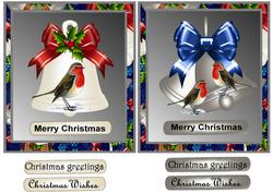 Modern Christmas Bells