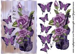 Music Roses and Lace