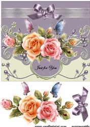Envelop Glowing Roses