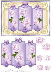 Panels Silk Roses