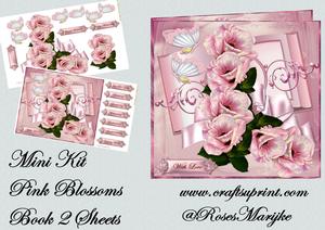 Mini Kit Pink Roses Topper