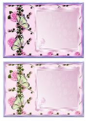 Background/inserts Roses
