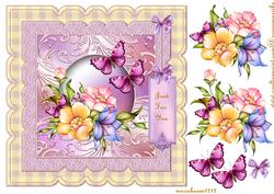 Scallop Spring Floral Beauty
