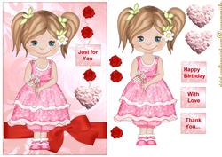 Cute Girl in Pink