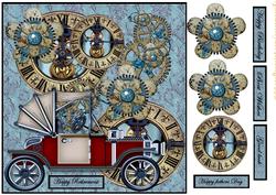 Steampunk Birthday Time