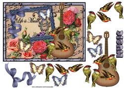 Vintage Music Collage