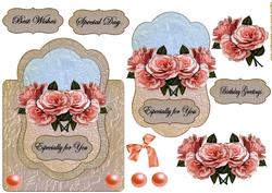 Vintage Roses Scallop Over the Top