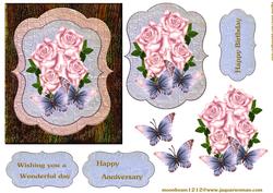 Shabby Chic Scallop Topper