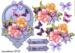 Lavender Topper Floral