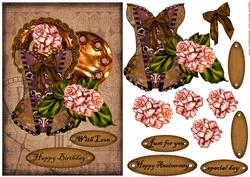 Female Steampunk Birthday/anniversary/special