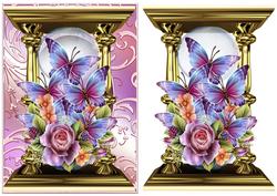 Roses and Butterflies