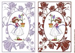 Little Girls Flower Toppers