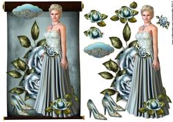 Lady and Roses