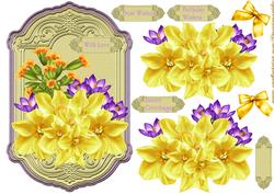 Topper Spring Daffodil