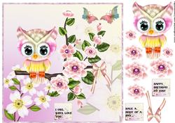 I Owl Ways Love You Birthday Girl