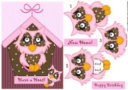 New Home Owl House & Birthday