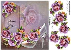 Cinderella Shoes English Roses